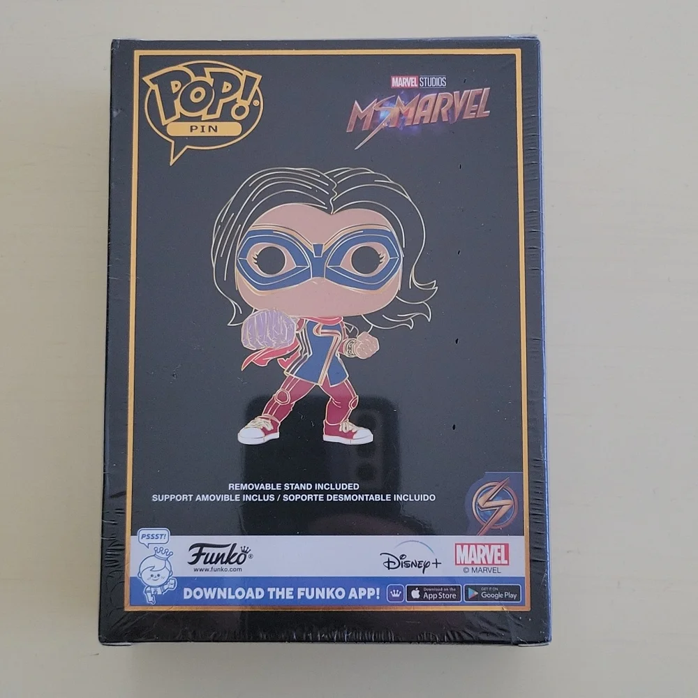 Funko Ms. Marvel Pop! Pin